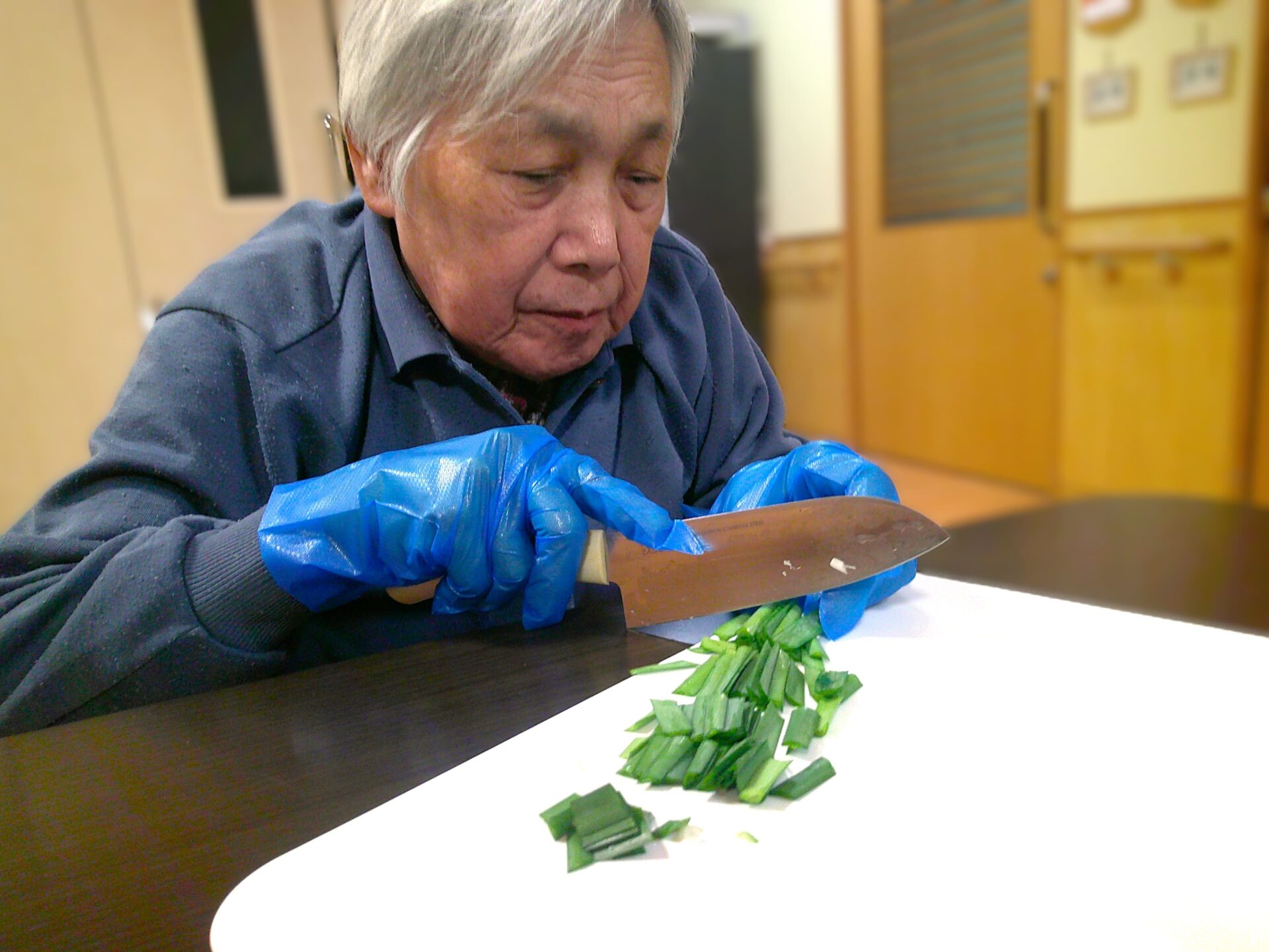 【華組】ユニット調理の様子