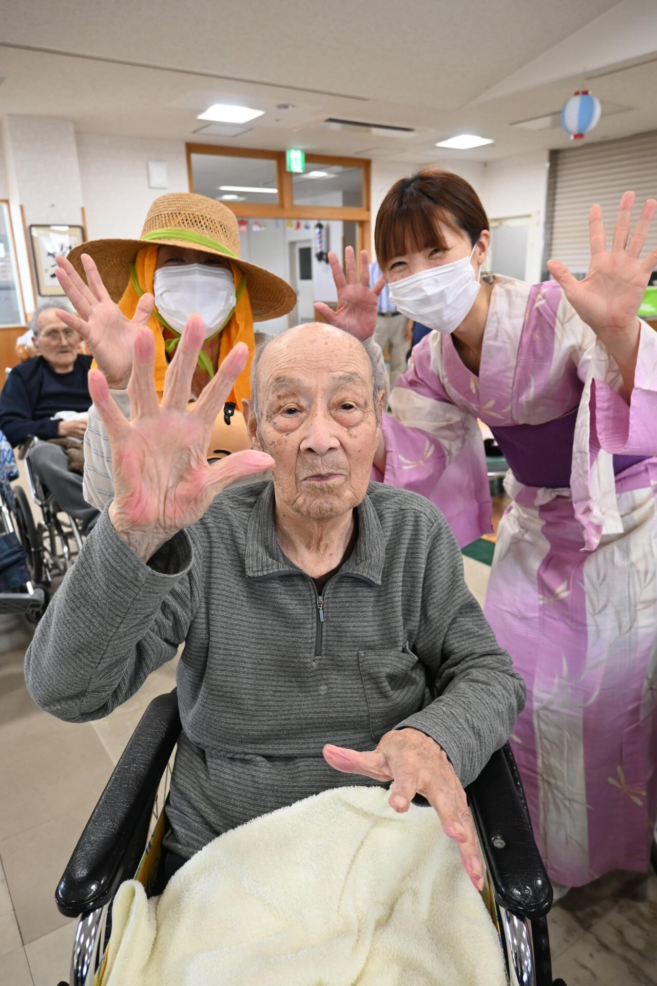 【桜棟2】 きなせや音頭をおどりました♪