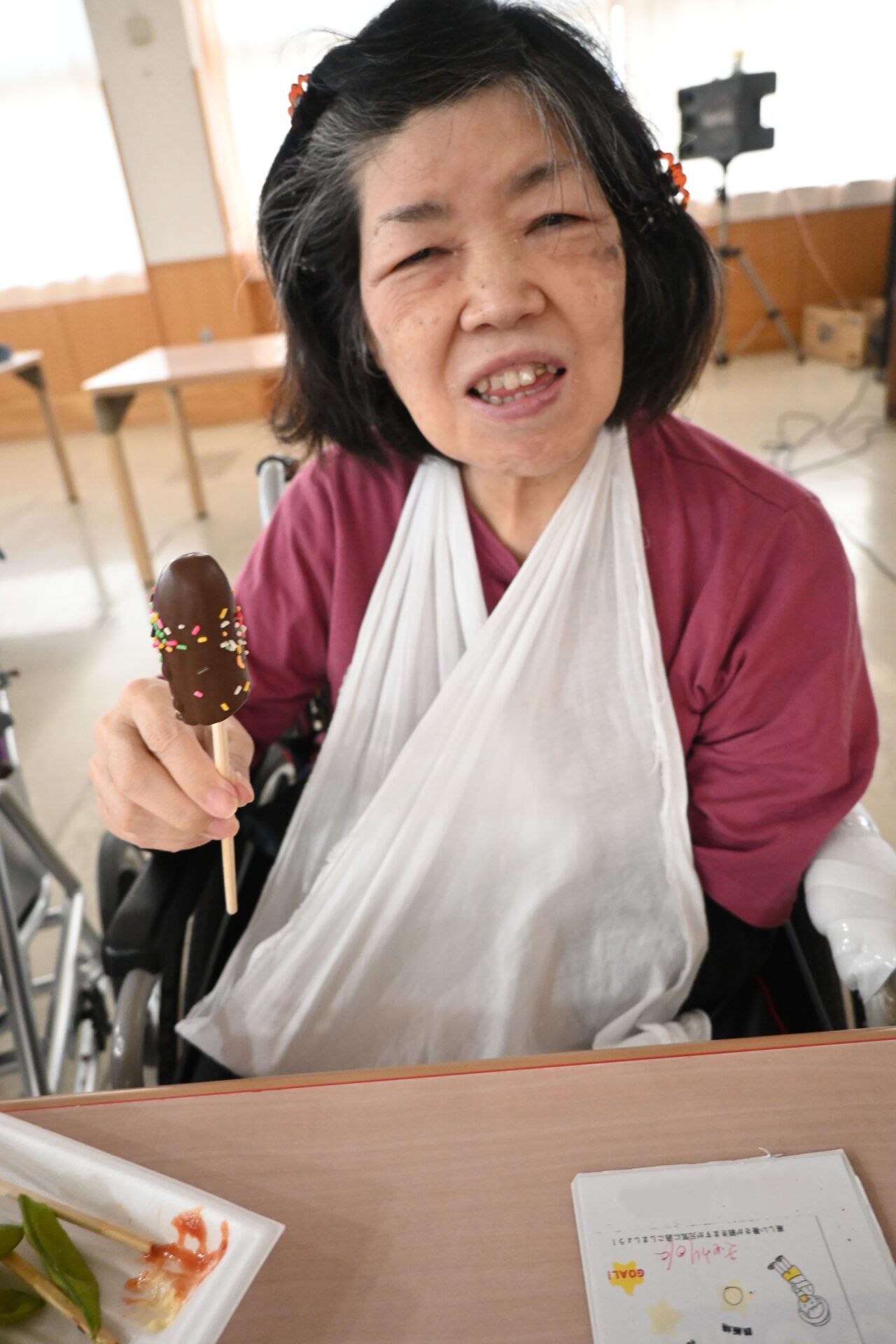 【桜棟4】大人気のチョコバナナ！