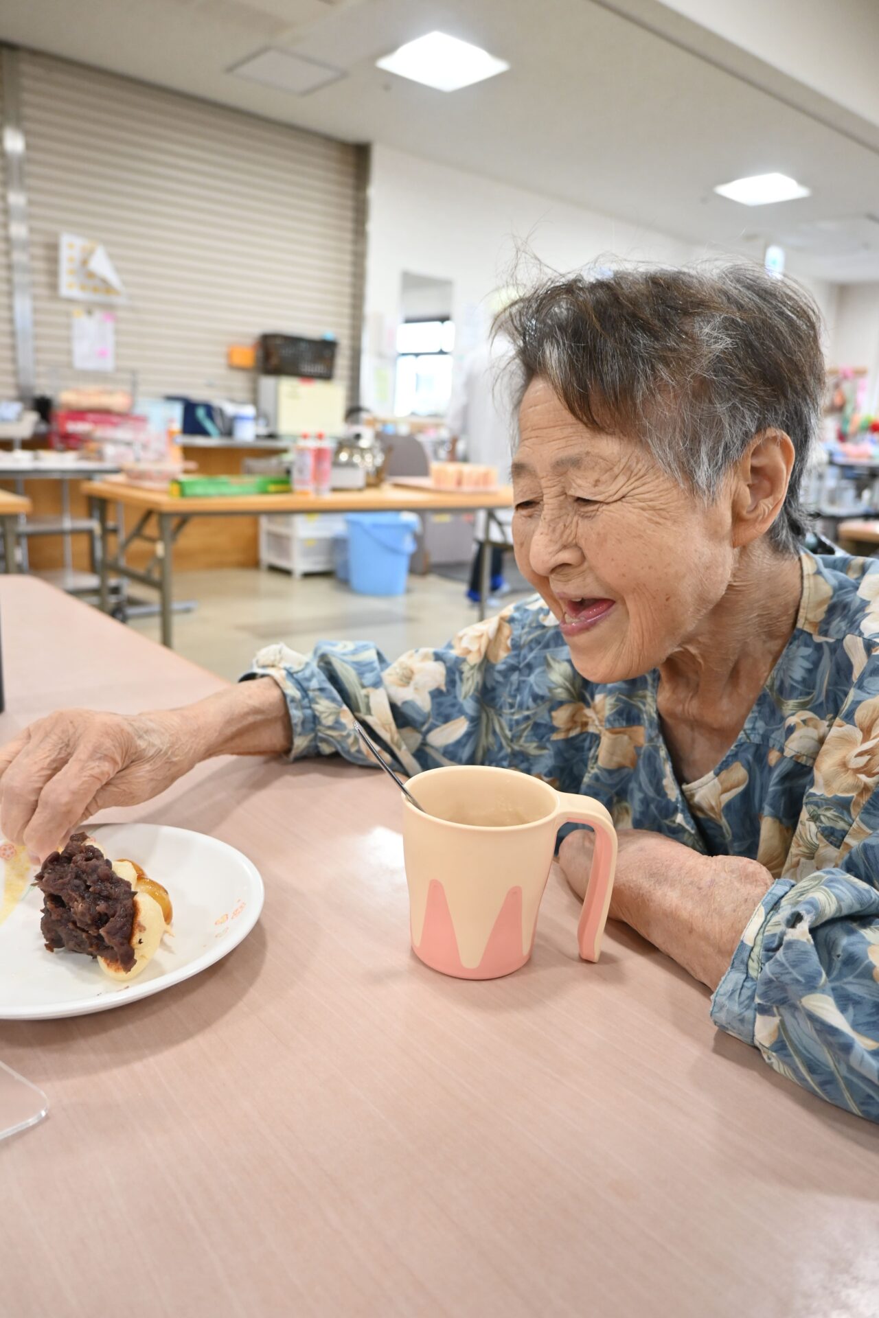 【桜棟】 みなさんとお月見団子を作りました