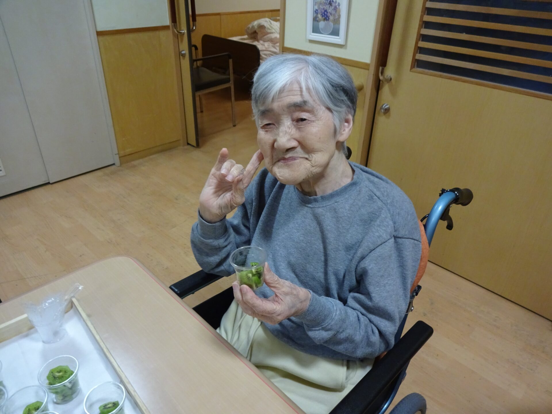 にいだの里産　キウイフルーツパーティー（12月10日撮影）