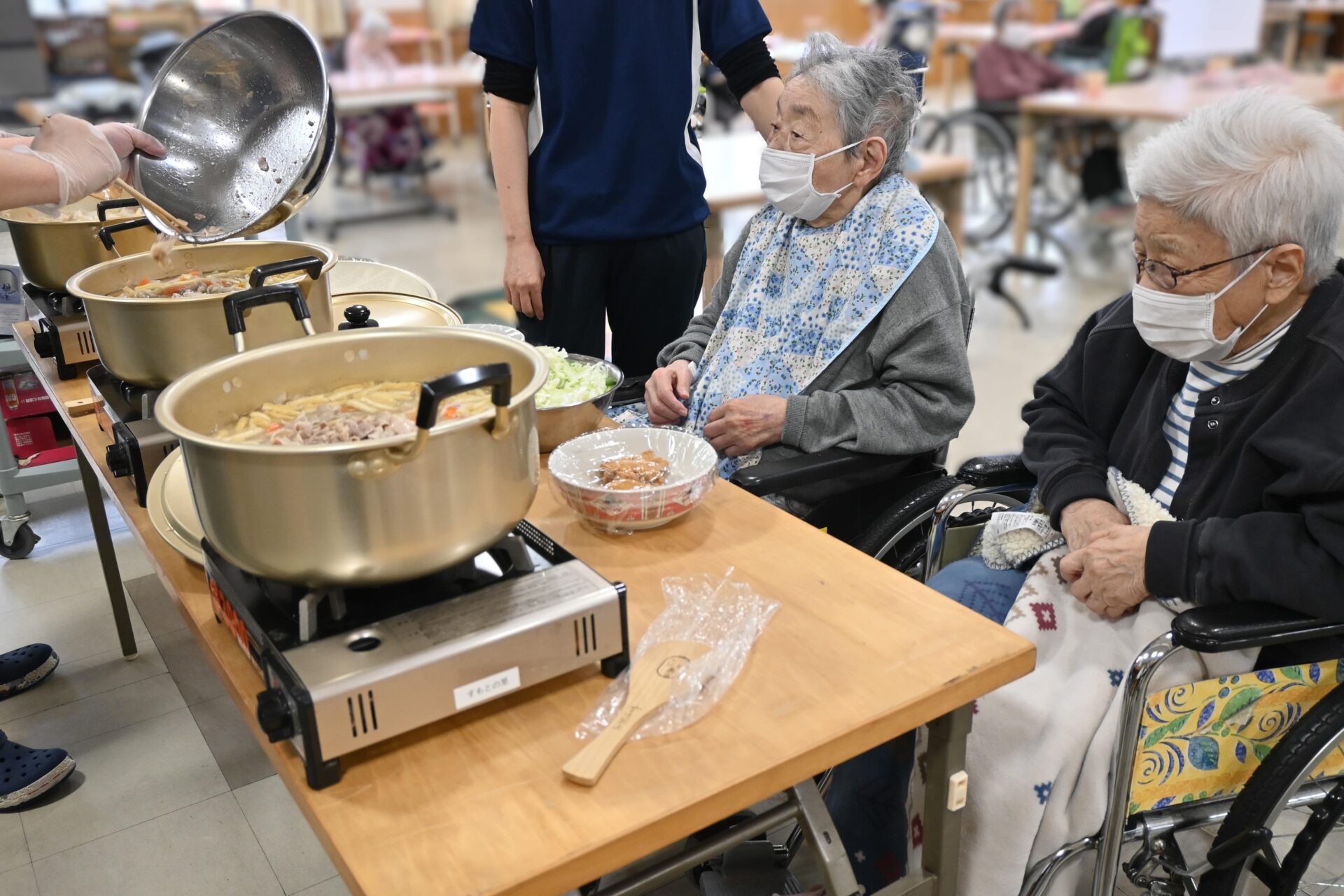 アドバイスをいただきながら…